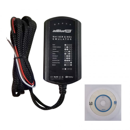 Adblue Emulator 9in1 Universal Adblue Emulator Box 9 in 1 for DAF/Ford Cargo/Iveco/Cummins/Man/Renault/Volvo/Scania old/Scania new/Benz (MT) Adblue Emulator 9in1 Universal Adblue Emulator Box 9 in 1 for DAF/Ford Cargo/Iveco/Cummins/Man/Renault/Volvo/Scania old/Scania new/Benz (MT)