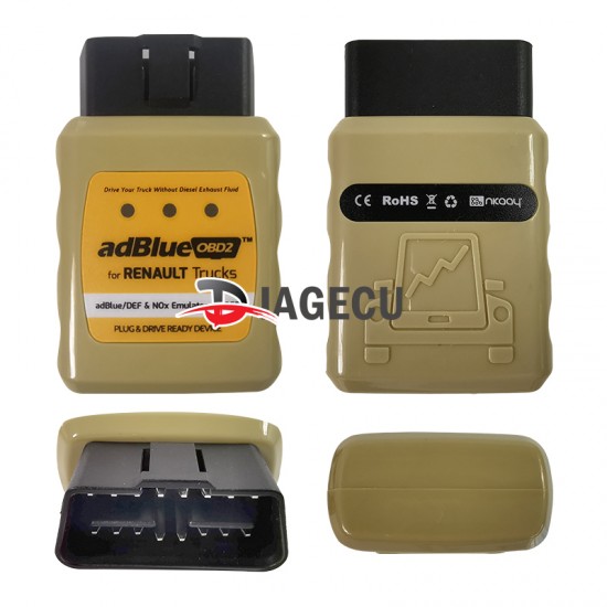 AdblueOBD2 Emulator for Renault Trucks (MT) AdblueOBD2 Emulator for Renault Trucks (MT)