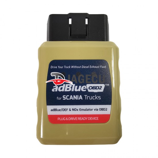 AdblueOBD2 Emulator for SCANIA Trucks (MT) AdblueOBD2 Emulator for SCANIA Trucks (MT)