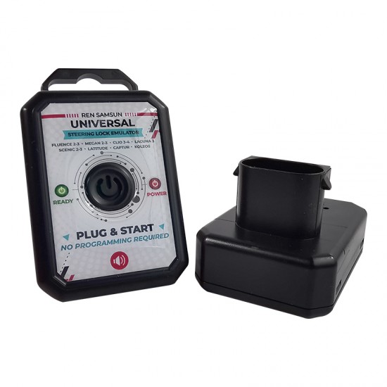 Renault Samsung Universal Steering Lock Emulator Ren Samsun Simulator ESL ELV with Lock Sound Plug And Start Renault Samsung Universal Steering Lock Emulator Ren Samsun Simulator ESL ELV with Lock Sound Plug And Start