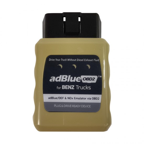 AdblueOBD2 Emulator for Mercedes Benz Trucks Adblue Emulator OBDII NOX for Benz (MT) AdblueOBD2 Emulator for Mercedes Benz Trucks Adblue Emulator OBDII NOX for Benz (MT)