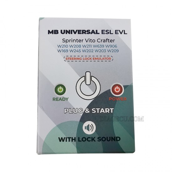 MB universal ESL ELV Steering Lock Emulator with lock sound for Benz Sprinter Vito Volkswagen Crafter W202 W203 W208 W209 W210 W211 MB universal ESL ELV Steering Lock Emulator with lock sound for Benz Sprinter Vito Volkswagen Crafter W202 W203 W208 W209 W210 W211