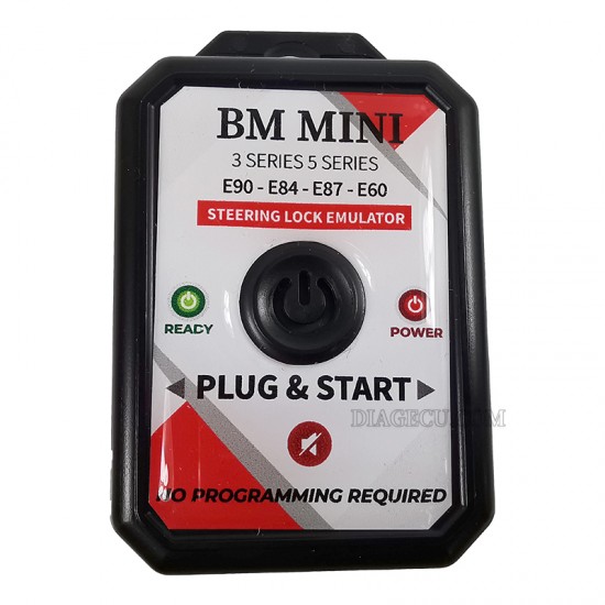 BMW mini ELV ESL Steering Lock Emulator for BMW Mini Cooper E60 E84 E87 E90 3 And 5 Series No Programming Plug and Start BMW mini ELV ESL Steering Lock Emulator for BMW Mini Cooper E60 E84 E87 E90 3 And 5 Series No Programming Plug and Start