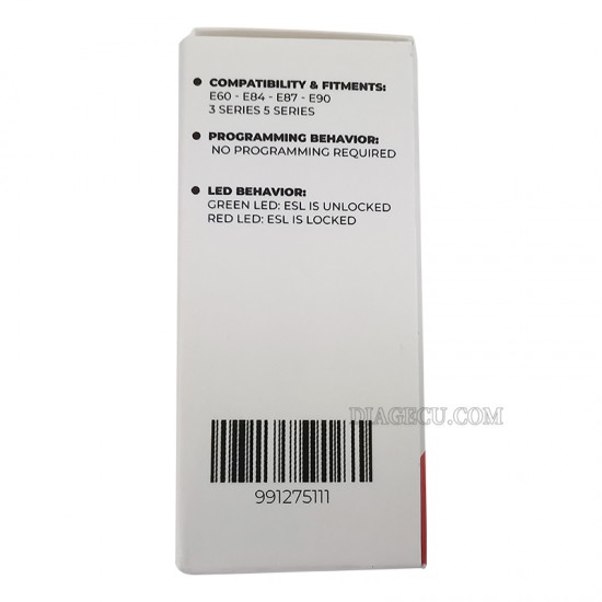 BMW mini ELV ESL Steering Lock Emulator for BMW Mini Cooper E60 E84 E87 E90 3 And 5 Series No Programming Plug and Start BMW mini ELV ESL Steering Lock Emulator for BMW Mini Cooper E60 E84 E87 E90 3 And 5 Series No Programming Plug and Start