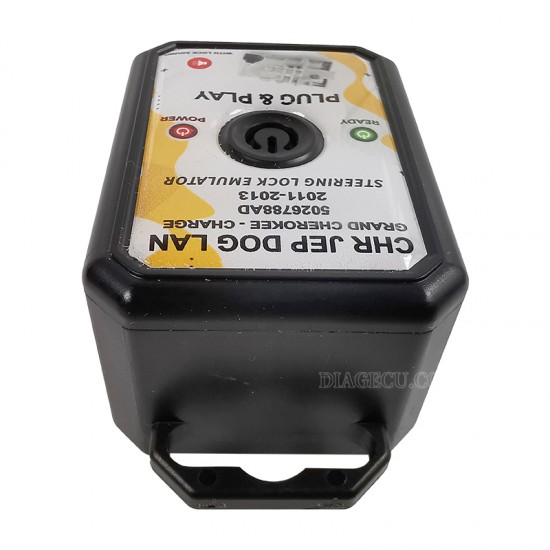 Chrysler Jeep Dodge Lancia Grand Cherokee Steering Lock Emulator Simulator with lock sound No Programming Plug and Start Chrysler Jeep Dodge Lancia Grand Cherokee Steering Lock Emulator Simulator with lock sound No Programming Plug and Start