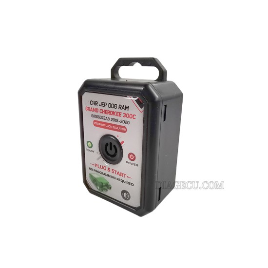 Jeep Dodge RAM Grand Cherokee Chrysler 300C 68166372AB 2015-2020 Steering Lock Emulator Simulator No Programming Plug and Start with Sound Jeep Dodge RAM Grand Cherokee Chrysler 300C 68166372AB 2015-2020 Steering Lock Emulator Simulator No Programming Plug and Start with Sound
