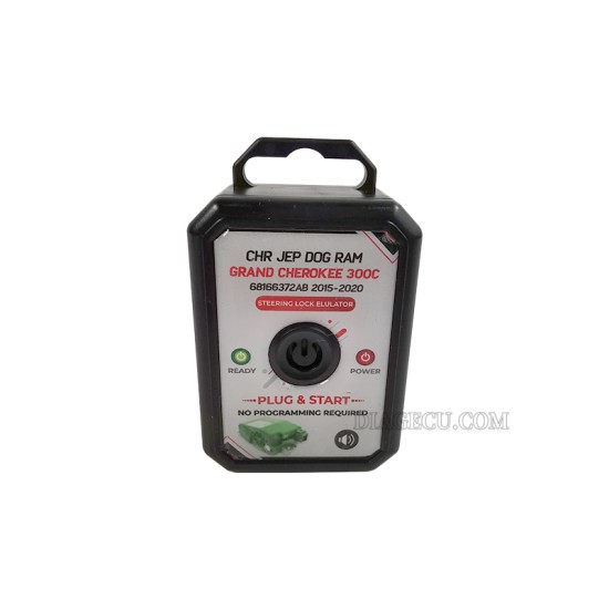 Jeep Dodge RAM Grand Cherokee Chrysler 300C 68166372AB 2015-2020 Steering Lock Emulator Simulator No Programming Plug and Start with Sound Jeep Dodge RAM Grand Cherokee Chrysler 300C 68166372AB 2015-2020 Steering Lock Emulator Simulator No Programming Plug and Start with Sound