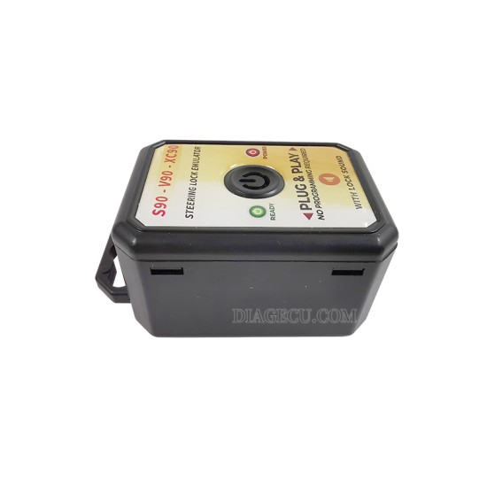 Volvo S90 V90 XC90 Steering Lock Emulator Simulator with lock sound Plug&Start no programming required for Models 2018 and Above Volvo S90 V90 XC90 Steering Lock Emulator Simulator with lock sound Plug&Start no programming required for Models 2018 and Above