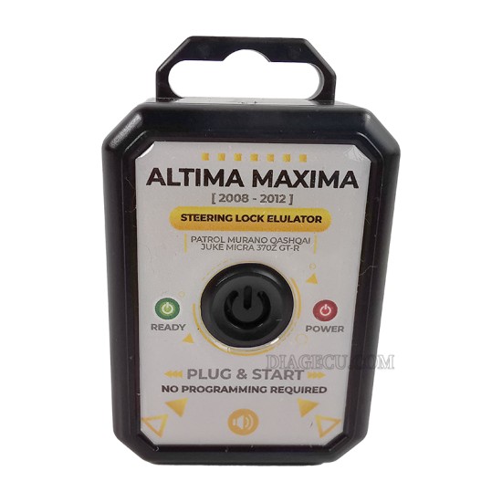 Nissan Altima Maxima 2008-2012 Steering Lock Emulator Simulator No Programming Required start with sound Nissan Altima Maxima 2008-2012 Steering Lock Emulator Simulator No Programming Required start with sound
