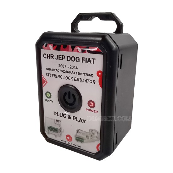 Chrysler Jeep Dodge Fiat 2007-2014 Steering lock emulator Simulator with lock sound Chrysler Jeep Dodge Fiat 2007-2014 Steering lock emulator Simulator with lock sound