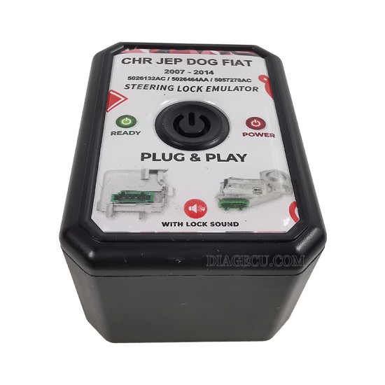Chrysler Jeep Dodge Fiat 2007-2014 Steering lock emulator Simulator with lock sound Chrysler Jeep Dodge Fiat 2007-2014 Steering lock emulator Simulator with lock sound