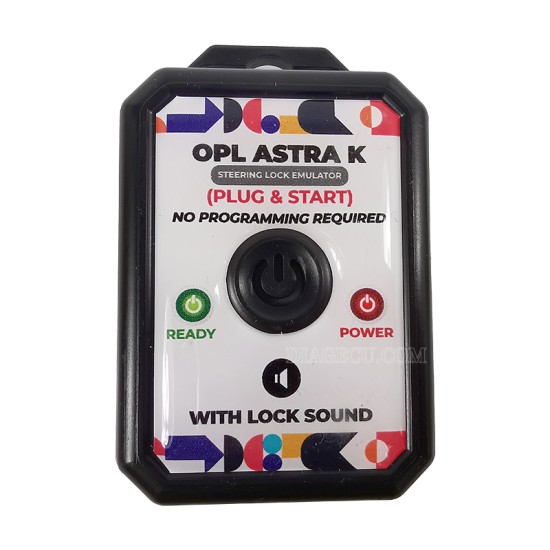 Opel Vauxhall Astra K Chevrolet Cruze 2010-2015 Steering Lock Emulator Plug&Start No programming required with Lock Sound Opel Vauxhall Astra K Chevrolet Cruze 2010-2015 Steering Lock Emulator Plug&Start No programming required with Lock Sound
