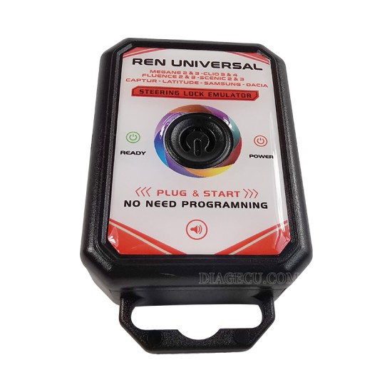 Renault Universal Steering Lock Emulator Megane 2&3 Clio 3&4 Fluence 2&3 Scenic 2&3 Captur Latitude Samsung Dacia Simulator ESL EIS ELV Plug And Start No programming required with Lock Sound Renault Universal Steering Lock Emulator Megane 2&3 Clio 3&4 Fluence 2&3 Scenic 2&3 Captur Latitude Samsung Dacia Simulator ESL EIS ELV Plug And Start No programming required with Lock Sound