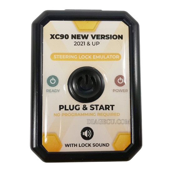 Volvo XC90 S90 V60 XC60 New Version 2021&UP Steering Lock Emulator Simulator With Lock Sound Plug&Start no programming required Volvo XC90 S90 V60 XC60 New Version 2021&UP Steering Lock Emulator Simulator With Lock Sound Plug&Start no programming required