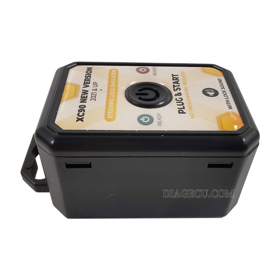 Volvo XC90 S90 V60 XC60 New Version 2021&UP Steering Lock Emulator Simulator With Lock Sound Plug&Start no programming required Volvo XC90 S90 V60 XC60 New Version 2021&UP Steering Lock Emulator Simulator With Lock Sound Plug&Start no programming required