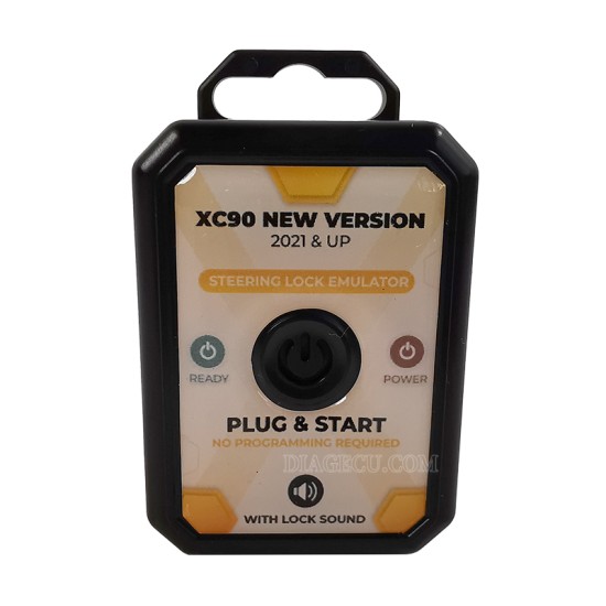 Volvo XC90 S90 V60 XC60 New Version 2021&UP Steering Lock Emulator Simulator With Lock Sound Plug&Start no programming required Volvo XC90 S90 V60 XC60 New Version 2021&UP Steering Lock Emulator Simulator With Lock Sound Plug&Start no programming required