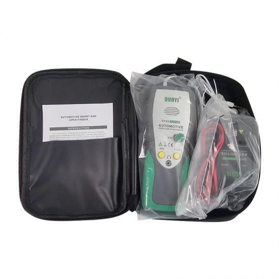 DUOYI DY25 Automotive Short Open Circuit Finder Tester Car Trucks Cable Tracker Car Circuit Scanner Open Short DC Circuit Tester DUOYI DY25 Automotive Short Open Circuit Finder Tester Car Trucks Cable Tracker Car Circuit Scanner Open Short DC Circuit Tester