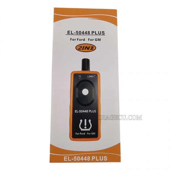 EL-50448 Plus 2in1 TPMS Reset Tool for GM/Ford Tire Pressure Monitor Sensor EL-50448 TPMS Activation Tool EL-50448 Plus 2in1 TPMS Reset Tool for GM/Ford Tire Pressure Monitor Sensor EL-50448 TPMS Activation Tool