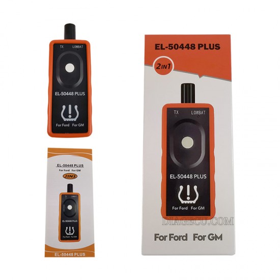 EL-50448 Plus 2in1 TPMS Reset Tool for GM/Ford Tire Pressure Monitor Sensor EL-50448 TPMS Activation Tool EL-50448 Plus 2in1 TPMS Reset Tool for GM/Ford Tire Pressure Monitor Sensor EL-50448 TPMS Activation Tool