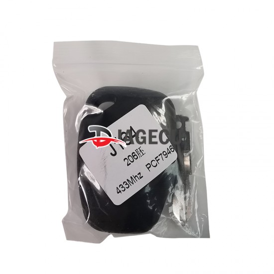 Renault 2 buttons Remote control with NE73 blade 434MHZ ID46 PCF7946 Chip Renault 2 buttons Remote control with NE73 blade 434MHZ ID46 PCF7946 Chip