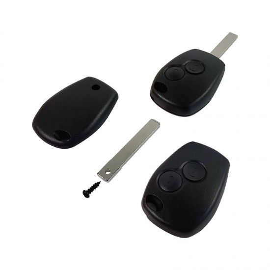 Renault 2 buttons Remote Key with VA2 blade 433MHz PCF7946 ID46 Chip for Renault Duster Modus Clio 3 Twingo DACIA Logan Sandero Kangoo Renault 2 buttons Remote Key with VA2 blade 433MHz PCF7946 ID46 Chip for Renault Duster Modus Clio 3 Twingo DACIA Logan Sandero Kangoo