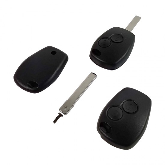 Renault 2 buttons Remote Key with VA2 blade 433MHz PCF7947 ID46 Chip for Renault Duster Modus Clio 3 Twingo DACIA Logan Sandero Kangoo Renault 2 buttons Remote Key with VA2 blade 433MHz PCF7947 ID46 Chip for Renault Duster Modus Clio 3 Twingo DACIA Logan Sandero Kangoo
