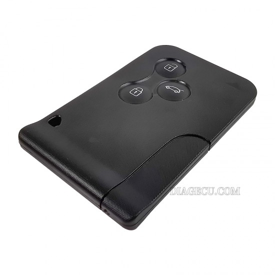 Renault Megane Scenic 3 Button ID46 PCF7947 433MHz Replacement Smart Card with Emergency Insert Blade (without logo) (BH) Renault Megane Scenic 3 Button ID46 PCF7947 433MHz Replacement Smart Card with Emergency Insert Blade (without logo) (BH)