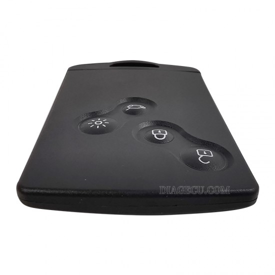 Renault Megane Smart Card 4 buttons ID46 PCF7952 433MHz Smart card with VA2 Emergency Insert Blade (without logo) (BY) Renault Megane Smart Card 4 buttons ID46 PCF7952 433MHz Smart card with VA2 Emergency Insert Blade (without logo) (BY)