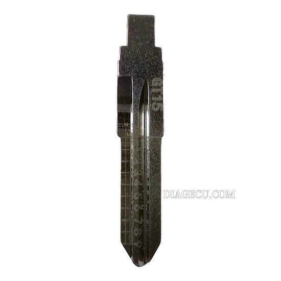 Fiat Remote Key Blank Uncut Flip Blade #60 GT15 for Fiat 500 Punto Ducato Stilo Panda Idea Alfa