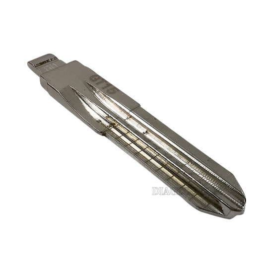 Fiat Remote Key Blank Uncut Flip Blade #60 GT15 for Fiat 500 Punto Ducato Stilo Panda Idea Alfa