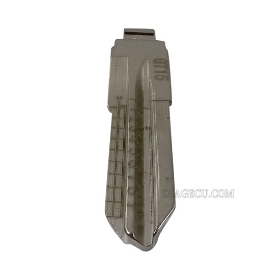 Fiat Remote Key Blank Uncut Flip Blade #60 GT15 for Fiat 500 Punto Ducato Stilo Panda Idea Alfa