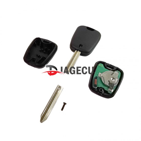 Peugeot 2 button remote key with sx9 Blade 433MHZ ASK PCF7961 chip Peugeot 2 button remote key with sx9 Blade 433MHZ ASK PCF7961 chip