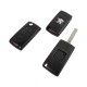 Peugeot 3 button flip remote key ID46 PCF7941 chip 433MHZ with VA2 blade ASK CE0523 Peugeot 3 button flip remote key ID46 PCF7941 chip 433MHZ with VA2 blade ASK CE0523