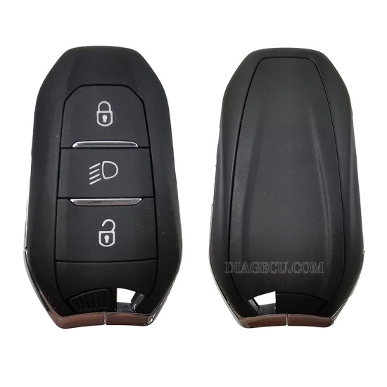 Peugeot Smart Keyless Go Remote Key 3 buttons 433MHz 4A chip hitag-AES with Emergency key blade VA2 without groove for Peugeot 308 408 508 5008 Peugeot Smart Keyless Go Remote Key 3 buttons 433MHz 4A chip hitag-AES with Emergency key blade VA2 without groove for Peugeot 308 408 508 5008