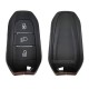Peugeot Smart Keyless Go Remote Key 3 buttons 433MHz 4A chip hitag-AES with Emergency key blade VA2 without groove for Peugeot 308 408 508 5008 Peugeot Smart Keyless Go Remote Key 3 buttons 433MHz 4A chip hitag-AES with Emergency key blade VA2 without groove for Peugeot 308 408 508 5008