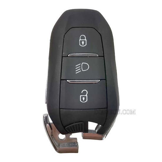 Peugeot Smart Keyless Go Remote Key 3 buttons 433MHz 4A chip hitag-AES with Emergency key blade VA2 without groove for Peugeot 308 408 508 5008 Peugeot Smart Keyless Go Remote Key 3 buttons 433MHz 4A chip hitag-AES with Emergency key blade VA2 without groove for Peugeot 308 408 508 5008