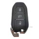 Peugeot Smart Keyless Go Remote Key 3 buttons 433MHz 4A chip hitag-AES with Emergency key blade VA2 without groove for Peugeot 308 408 508 5008 Peugeot Smart Keyless Go Remote Key 3 buttons 433MHz 4A chip hitag-AES with Emergency key blade VA2 without groove for Peugeot 308 408 508 5008