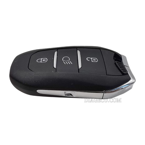 Peugeot Smart Keyless Go Remote Key 3 buttons 433MHz 4A chip hitag-AES with Emergency key blade VA2 without groove for Peugeot 308 408 508 5008 Peugeot Smart Keyless Go Remote Key 3 buttons 433MHz 4A chip hitag-AES with Emergency key blade VA2 without groove for Peugeot 308 408 508 5008