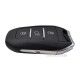 Peugeot Smart Keyless Go Remote Key 3 buttons 433MHz 4A chip hitag-AES with Emergency key blade VA2 without groove for Peugeot 308 408 508 5008 Peugeot Smart Keyless Go Remote Key 3 buttons 433MHz 4A chip hitag-AES with Emergency key blade VA2 without groove for Peugeot 308 408 508 5008