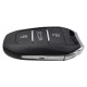 Peugeot Smart Keyless Go Remote Key 3 buttons 433MHz 4A chip hitag-AES with Emergency key blade HU83 with groove for Peugeot 308 408 508 5008 Peugeot Smart Keyless Go Remote Key 3 buttons 433MHz 4A chip hitag-AES with Emergency key blade HU83 with groove for Peugeot 308 408 508 5008