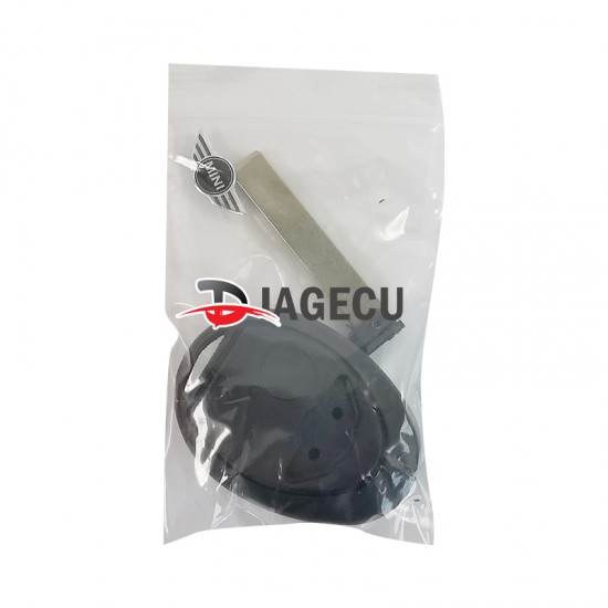 BMW MINI COOPER uncut Replacement Smart Remote keyless Key Shell BMW MINI COOPER uncut Replacement Smart Remote keyless Key Shell