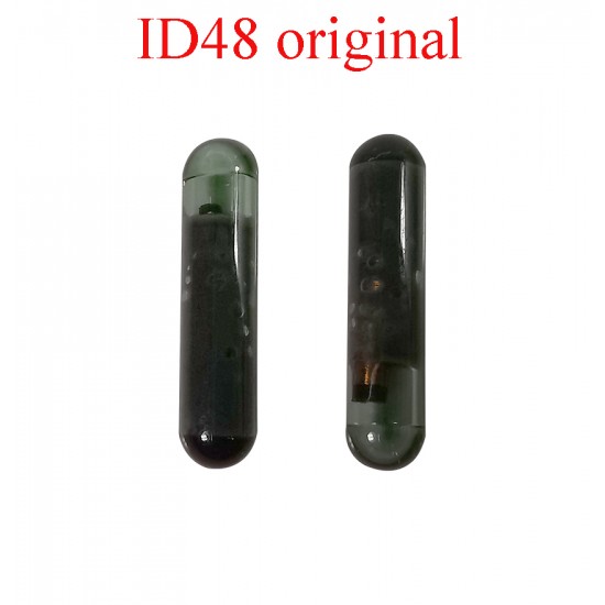 Original ID48(T6) glass transponder chip (G) Original ID48(T6) glass transponder chip (G)