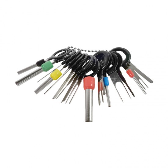 Car Terminal Removal Tool 41pcs/set Wire Plug Connector Extractor Puller Release Pin Extractor Kit For CarPlug Repair Tool Car Terminal Removal Tool 41pcs/set Wire Plug Connector Extractor Puller Release Pin Extractor Kit For CarPlug Repair Tool