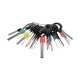 Car Terminal Removal Tool 41pcs/set Wire Plug Connector Extractor Puller Release Pin Extractor Kit For CarPlug Repair Tool Car Terminal Removal Tool 41pcs/set Wire Plug Connector Extractor Puller Release Pin Extractor Kit For CarPlug Repair Tool