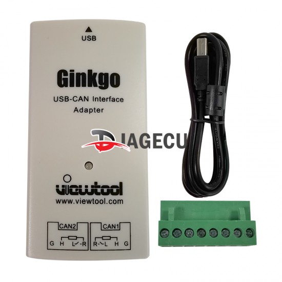 Ginkgo USB-CAN interface adapter viewtool VTG203B Ginkgo USB-CAN interface adapter viewtool VTG203B