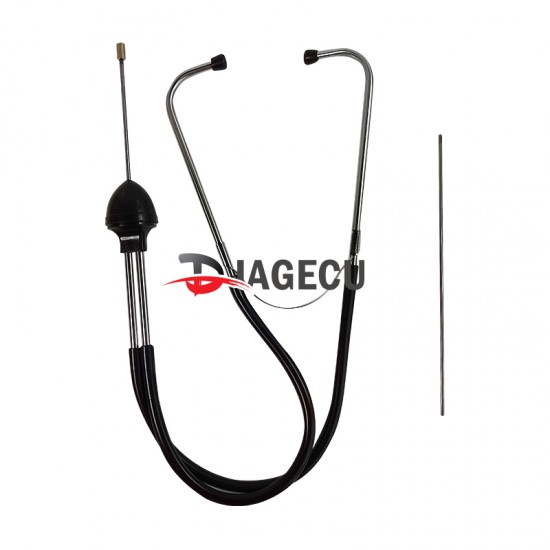 Cylinder Stethoscope Chromed-steel Car Abnormal Sound Diagnostic Device Automotive Hearing Tools Anti-shocked Durable Cylinder Stethoscope Chromed-steel Car Abnormal Sound Diagnostic Device Automotive Hearing Tools Anti-shocked Durable