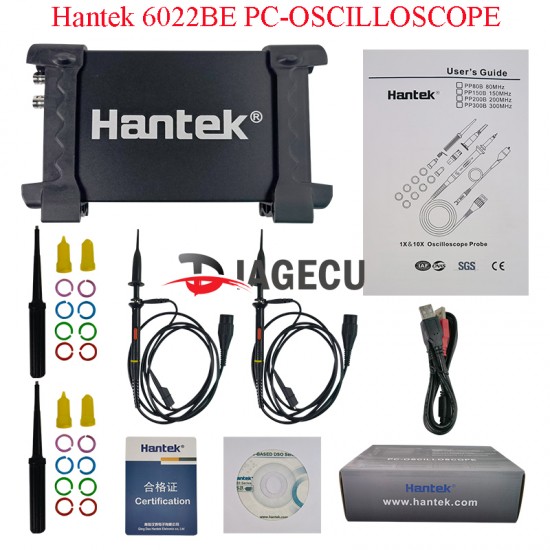Hantek 6022BE PC-OSCILLOSCOPE 6022be Laptop PC USB Digital Oscilloscope Handheld Storage 2 Channels 20MHZ Hantek 6022BE PC-OSCILLOSCOPE 6022be Laptop PC USB Digital Oscilloscope Handheld Storage 2 Channels 20MHZ