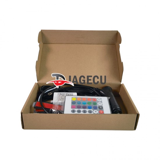 Car RGB LED Strip Light 4*9 Car Interior Light Decoration RGB LED Strip Lights with Remote USB Atmosphere Decorative Lamp 12V 6A Car RGB LED Strip Light 4*9 Car Interior Light Decoration RGB LED Strip Lights with Remote USB Atmosphere Decorative Lamp 12V 6A