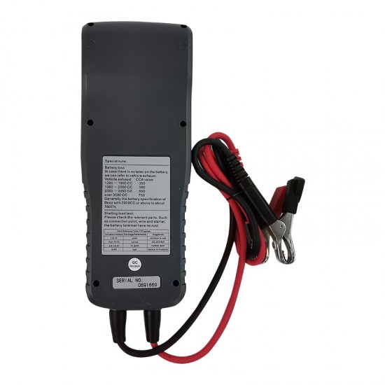 DUOYI DY2015C Car Battery Tester with Printer12V/24V Battery Test & Cranking Test & Charging Test & Max Load Test DUOYI DY2015C Car Battery Tester with Printer12V/24V Battery Test & Cranking Test & Charging Test & Max Load Test