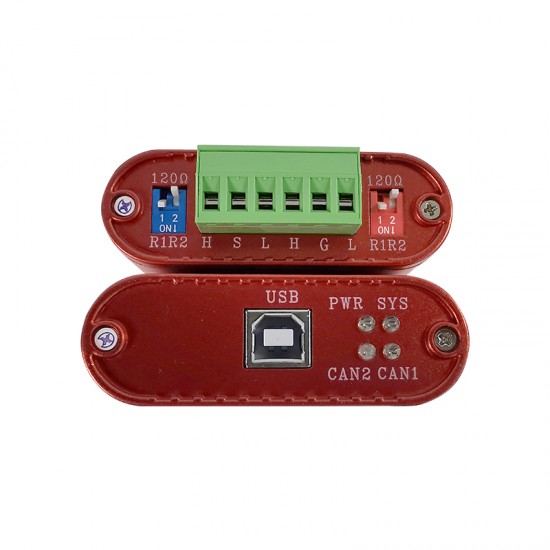 CANalyst-II CAN Analyzer USB To CAN Analyzer CAN-Bus Converter Adapter Compatible With ZLG USB To CAN CANalyst-II CAN Analyzer USB To CAN Analyzer CAN-Bus Converter Adapter Compatible With ZLG USB To CAN